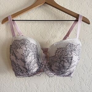 Victoria Secret | Sequin pink lace bra | 38DDD